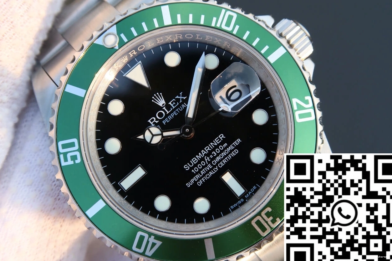 16610LV-93250 Bezel Green Submariner Rolex JF Factory 0522